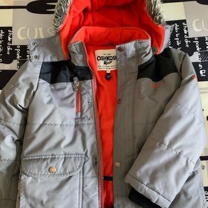 Boys winter jackets Oshkosh and Izod size 7